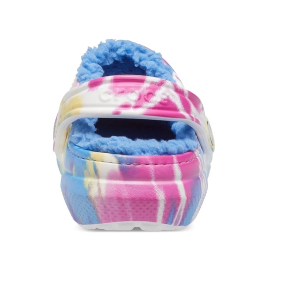 Crocs Classic Lined Tie-Dye Clog Mens Size 9 - Women Size 11 - Picture 5 of 6